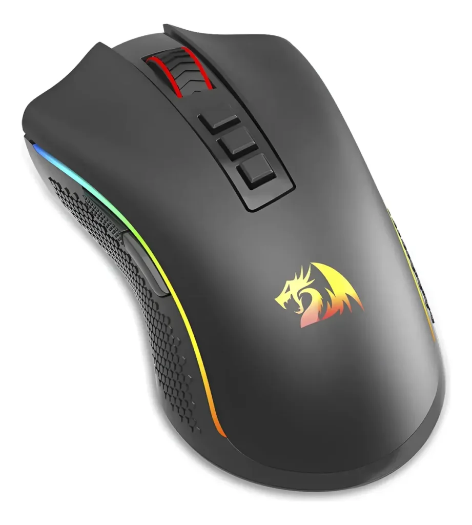 mouse gamer custo-benefício: Redragon Cobra M711, Logitech G203 e Redragon M601